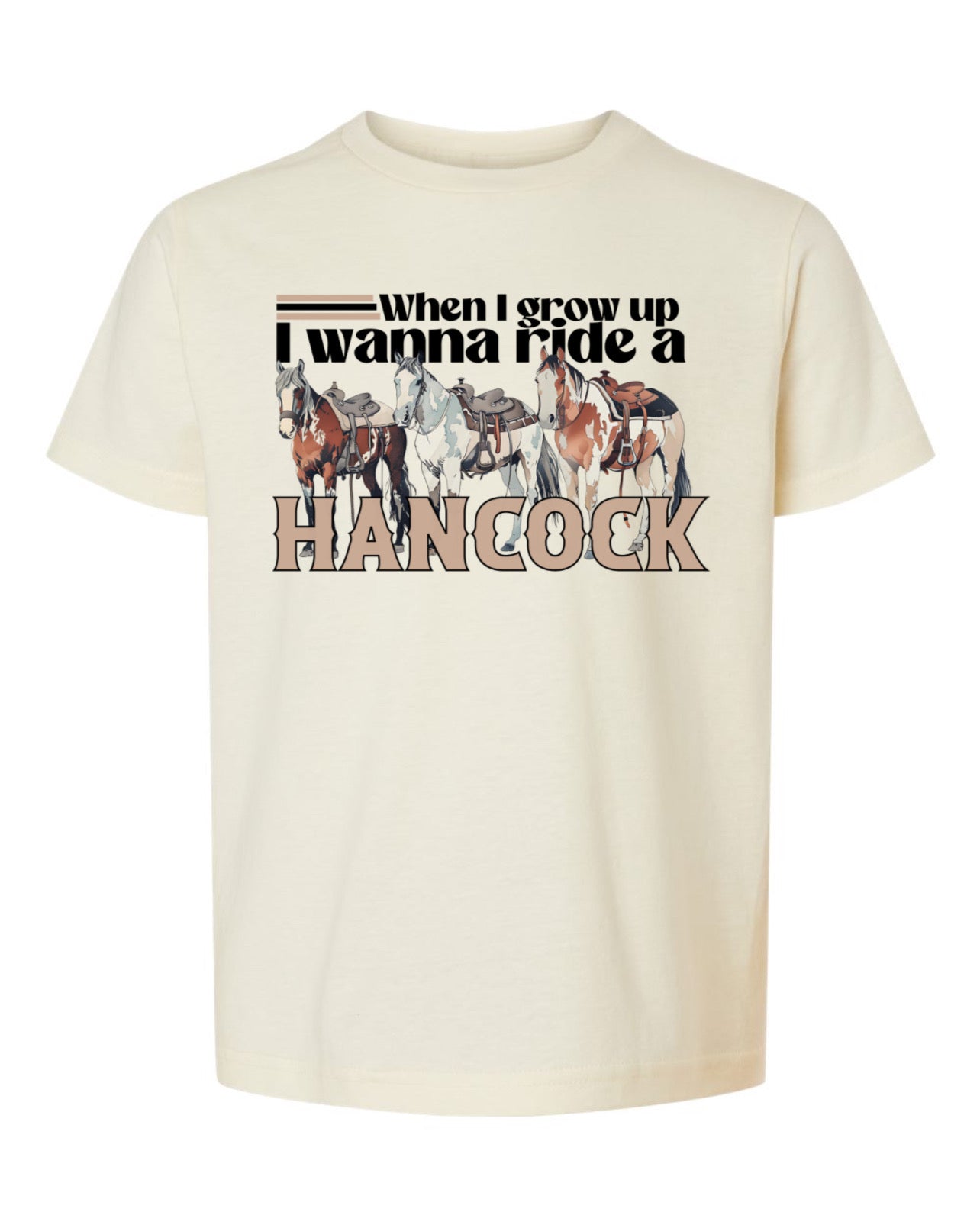 Growin' Up to Ride Hancocks T-Shirt - Youth