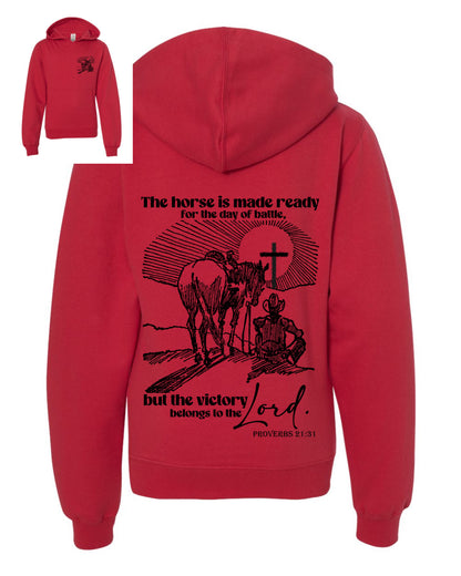 Proverbs 21:31 Hoodie - Youth