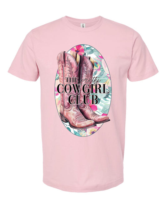 Pretty Cowgirl Club T-Shirt