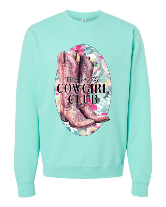 Pretty Cowgirl Club Sweatshirt